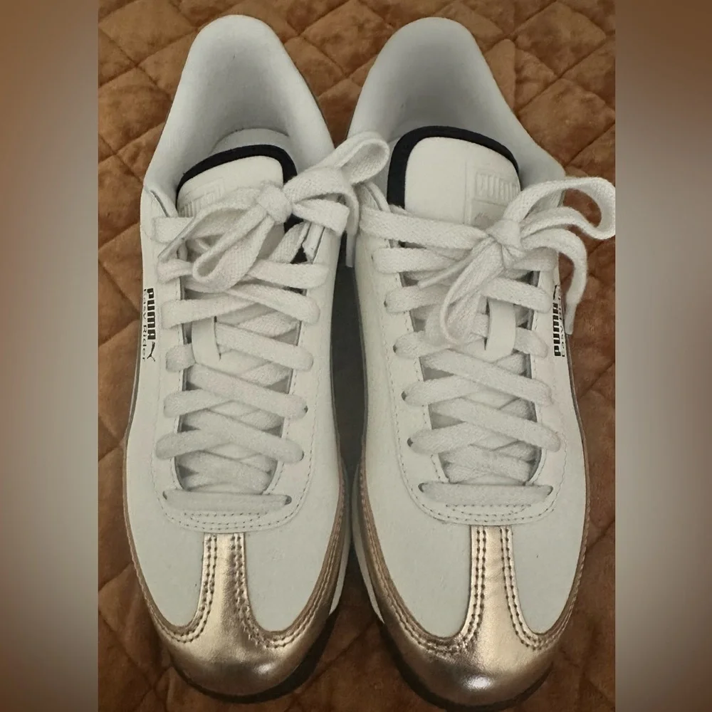 Puma Women's Easy Rider Mixed Metals Sneakers Size 7.5 - Picture 3 of 7